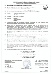 ATEX 1140 X Zertifikat Paul Rüster